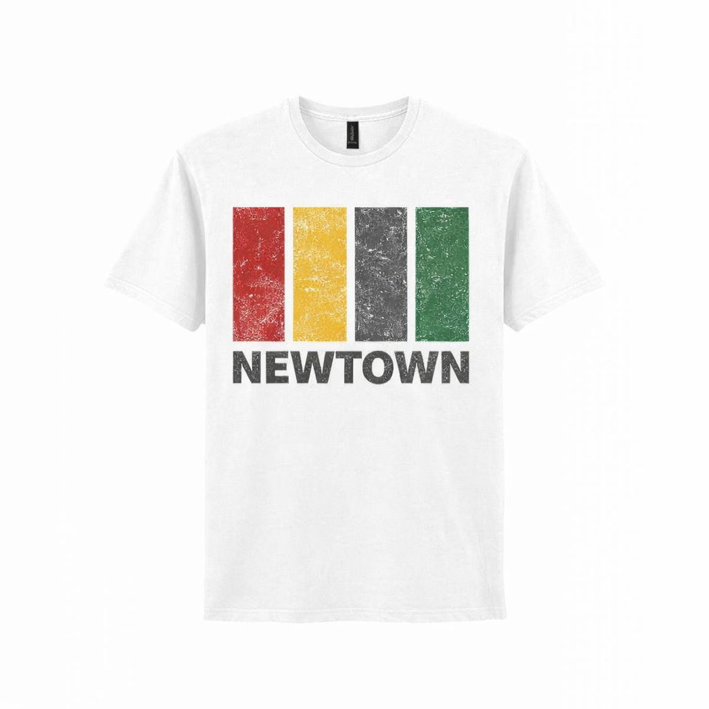 Newtown - T-Shirt - Colour Block Design