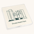 Druids Heath - Coaster - Geometric Lines - Druids Heath Park