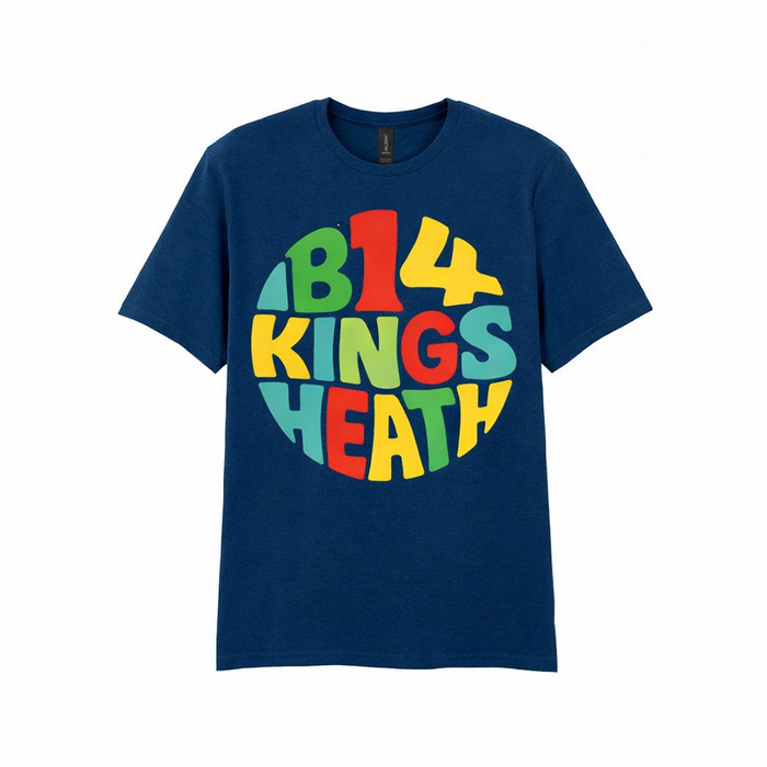 Kings Heath - T-Shirt - Colour Burst Design