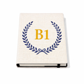 Birmingham -  Notepad  - Laurel Heritage Design Blue