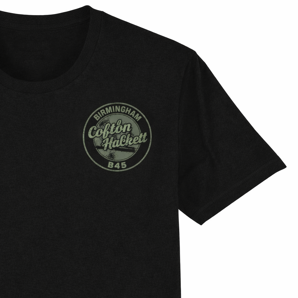 Cofton Hackett - T-Shirt - B45 Vintage Stamp Design