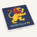 Aston Villa FC Acrylic Coaster Gift - Bold Lions Emblematic Design for Football Fans