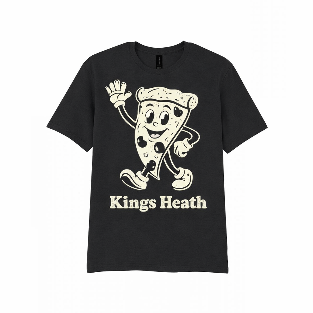 Kings Heath - T-Shirt -  - Pizza Slice