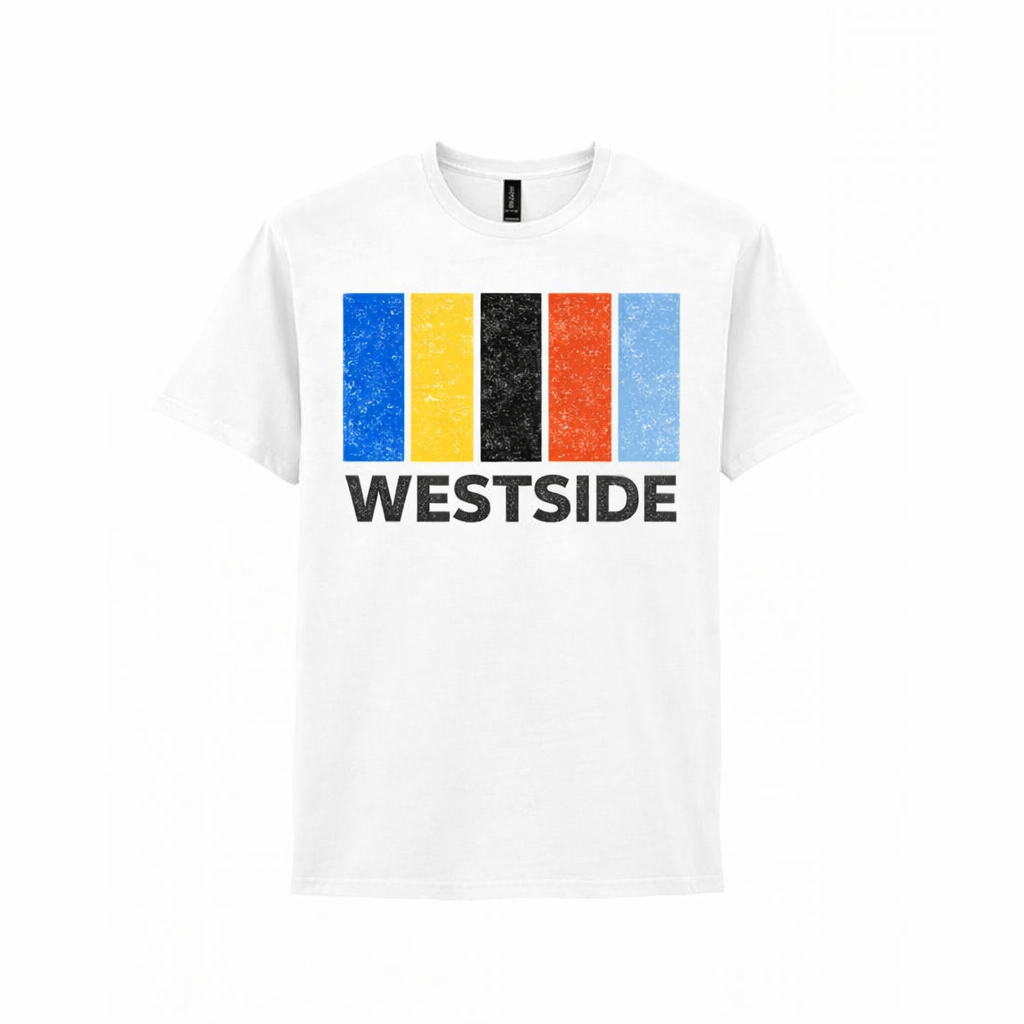 Westside - T-Shirt - Colour Block Design