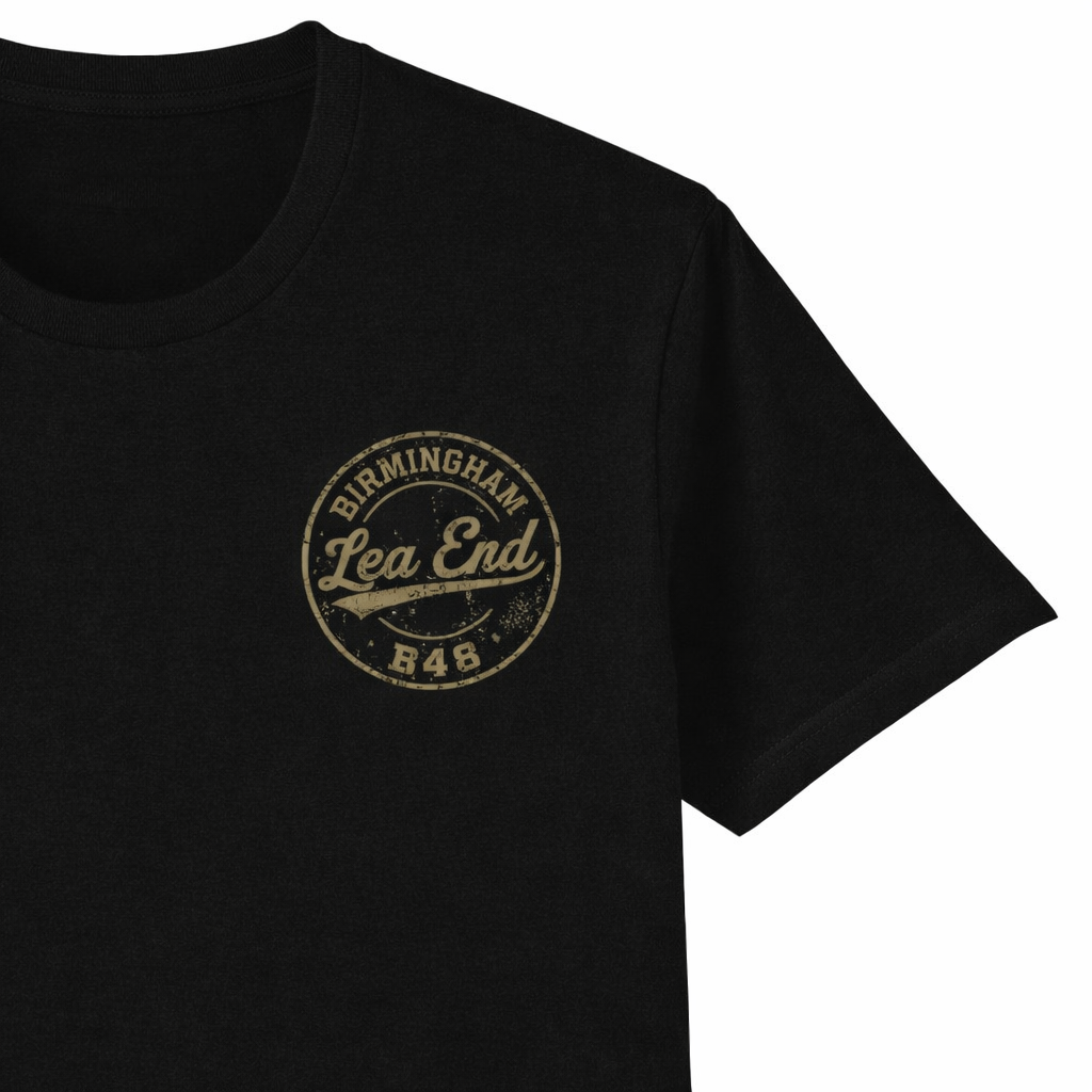 Lea End - T-Shirt - B48 Vintage Stamp Design