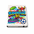 Birmingham -  Notepad  - Graffiti Urban Football Design