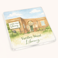 Yardley Wood - Coaster - Soft Watercolours - Yardley Wood Library