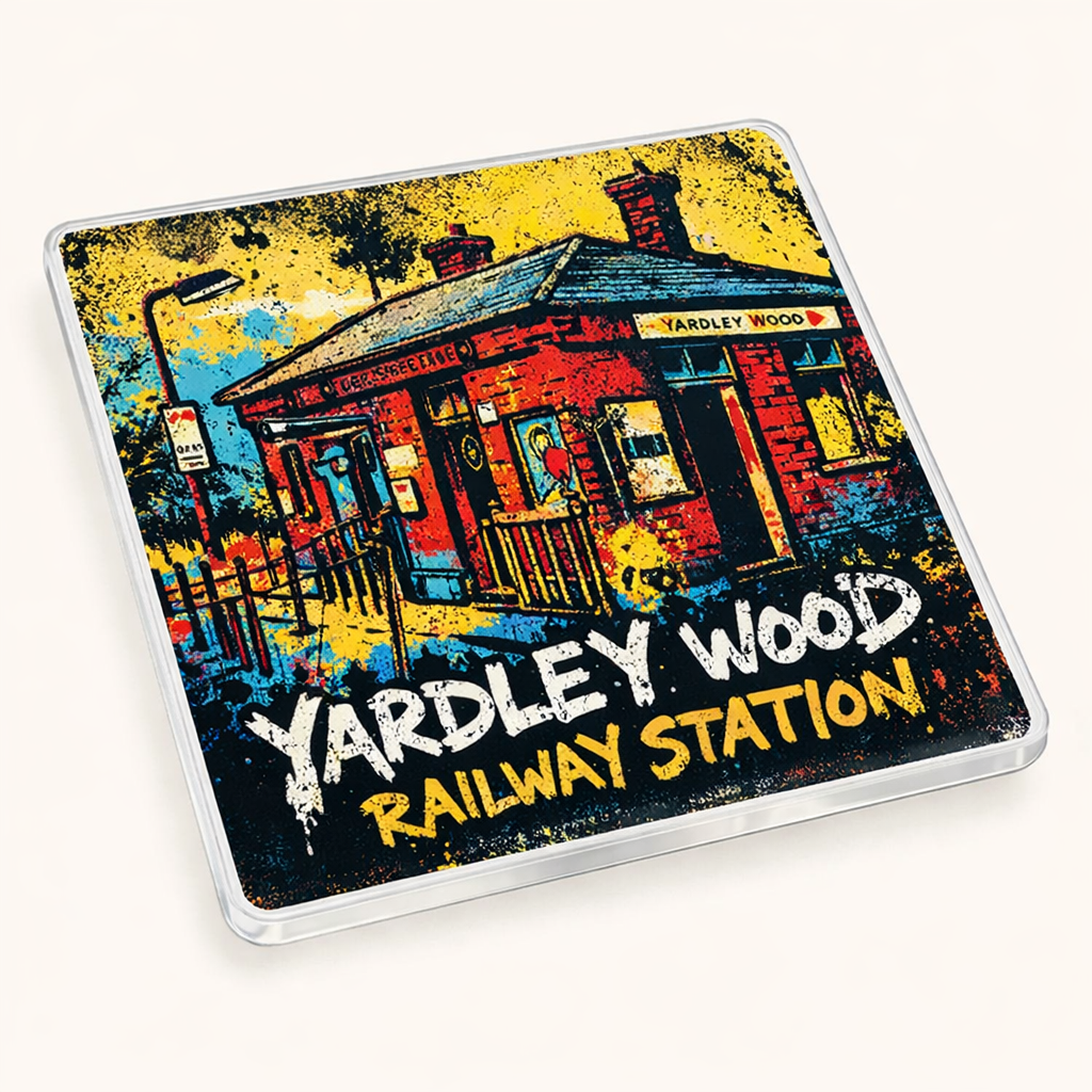 Yardley Wood - Coaster - Urban Street Art - Yardley Wood Railway Station