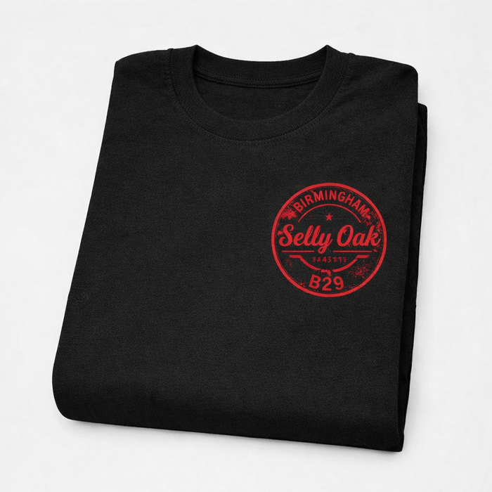 Selly Oak - T-Shirt - B29 Vintage Stamp Design