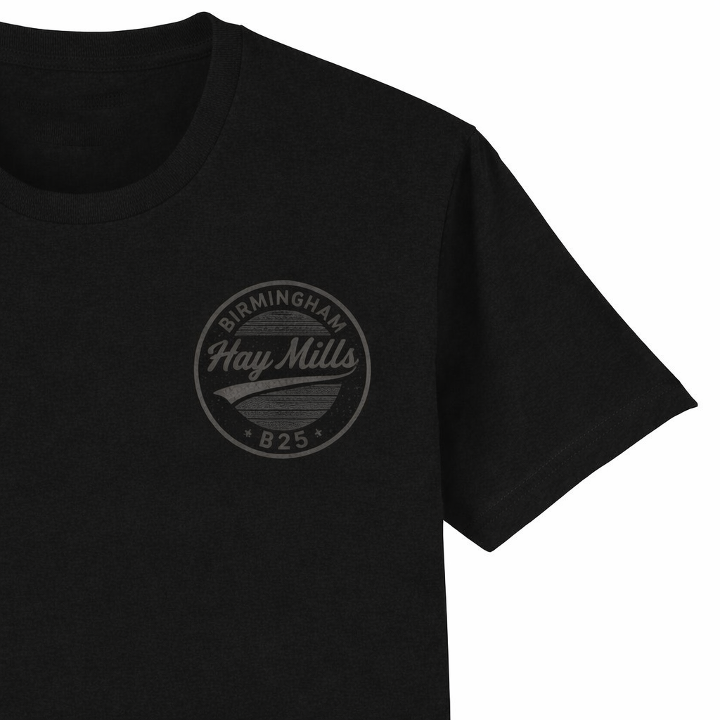 Hay Mills - T-Shirt - B25 Vintage Stamp Design