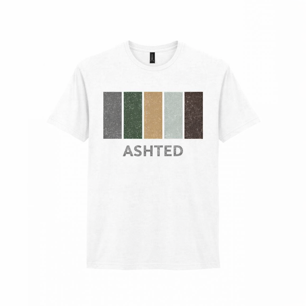 Ashted - T-Shirt - Colour Block Design