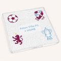 Aston Villa Acrylic Coaster Gift - Unique Football Fan Home Decor for Supporters