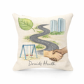 Druids Heath - Cushion - Whimsical Illustrations Design