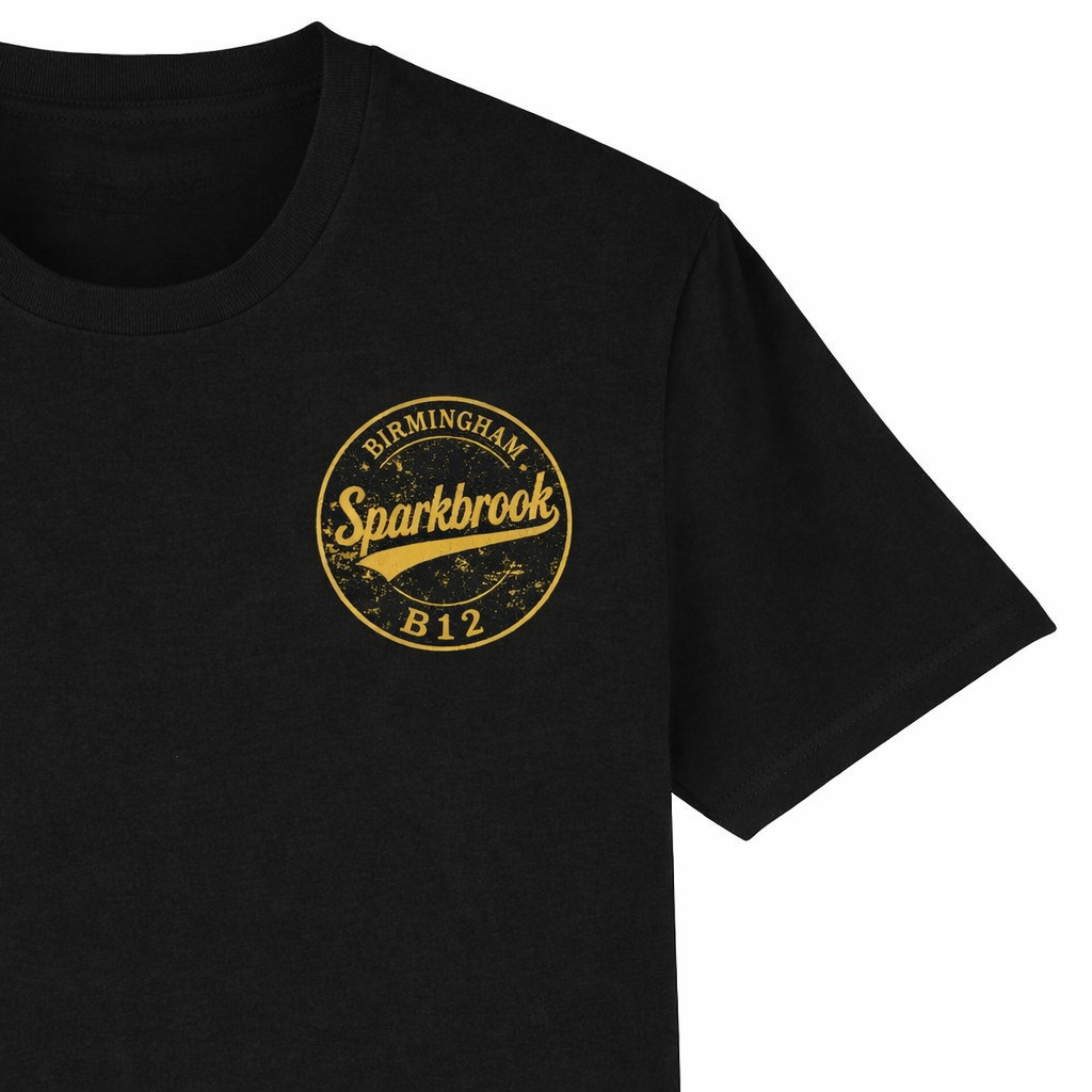 Sparkbrook - T-Shirt - B12 Vintage Stamp Design
