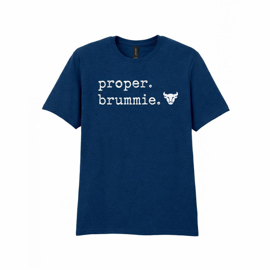 Birmingham - T-Shirt - Proper Brummie - Stamped Type