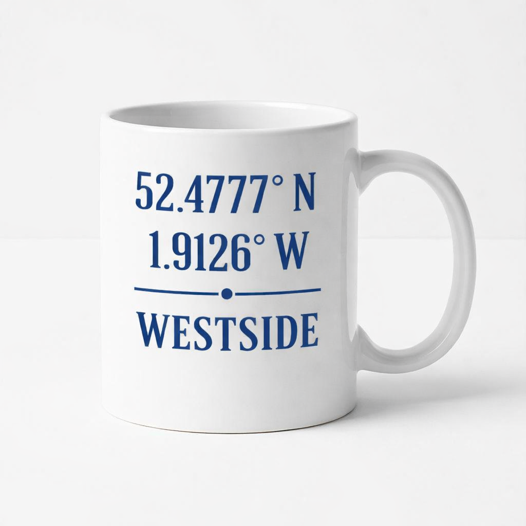 Westside - Mug - Elegant Coordinates Design