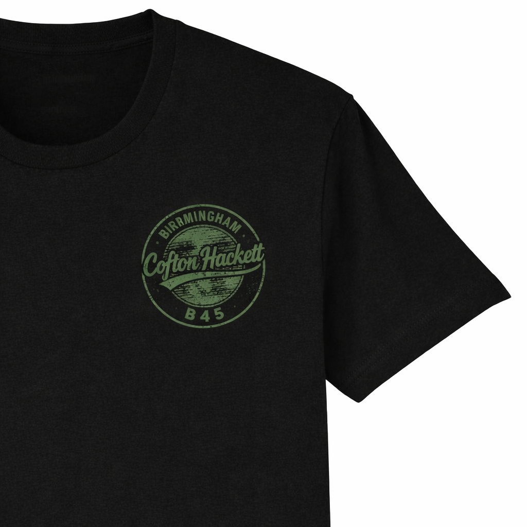 Cofton Hackett - T-Shirt - B45 Vintage Stamp Design