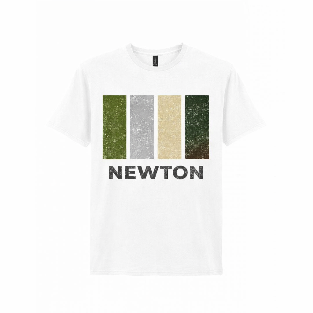 Newton - T-Shirt - Colour Block Design