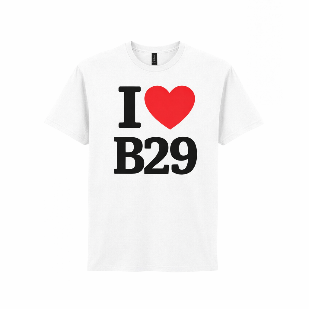 Selly Oak - T-Shirt - I heart B29 Design