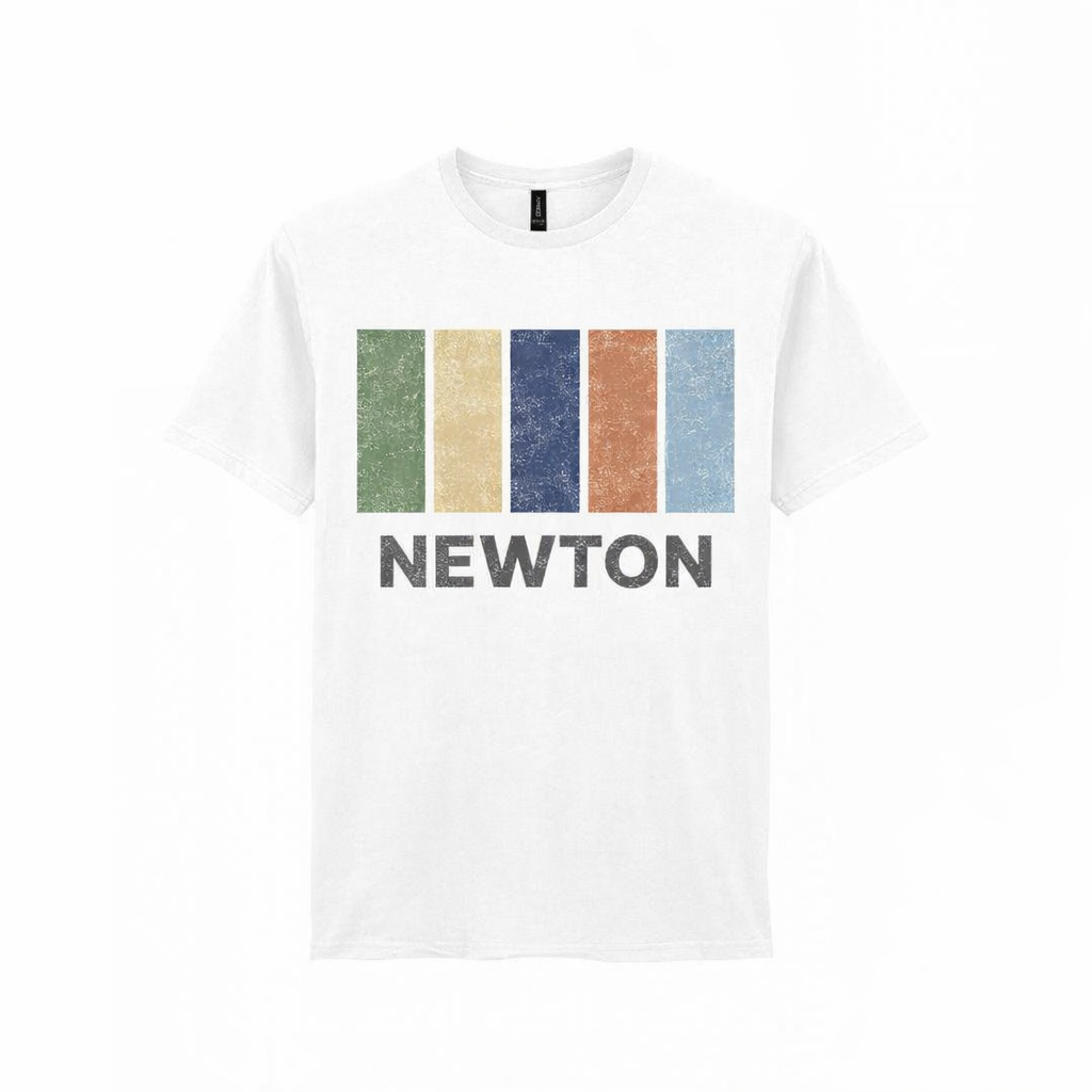 Newton - T-Shirt - Colour Block Design
