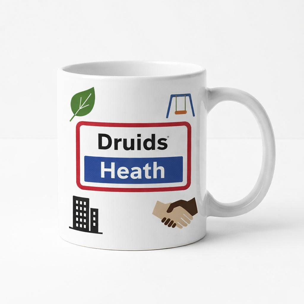 Druids Heath - Mug - Local Symbols Design