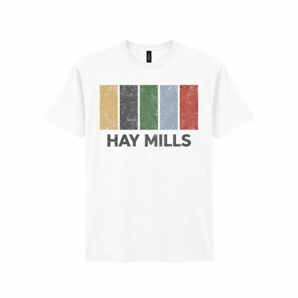 Hay Mills - T-Shirt - Colour Block Design