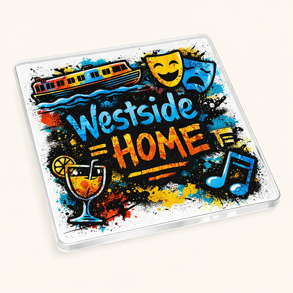 Westside - Coaster - Urban Street Art - Local Icons