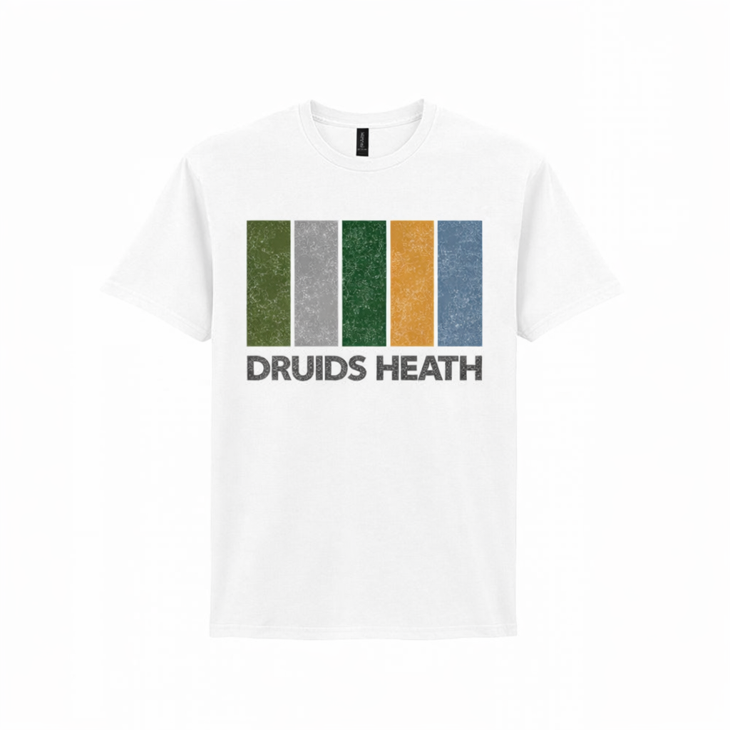 Druids Heath - T-Shirt - Colour Block Design