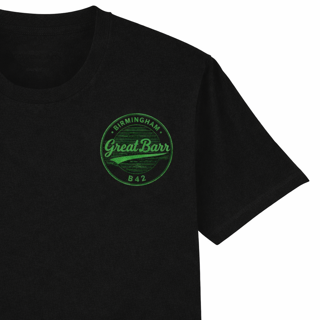 Great Barr - T-Shirt - B42 Vintage Stamp Design