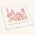 Balsall Heath - Coaster - Geometric Lines - Baths & Library