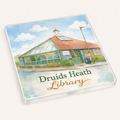 Druids Heath - Coaster - Soft Watercolours - Druids Heath Library