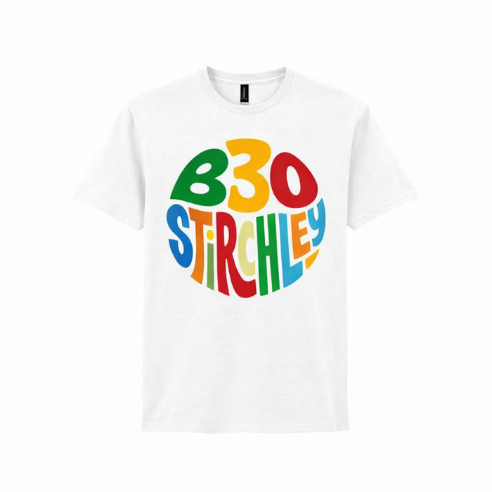 Stirchley - T-Shirt - Colour Burst Design