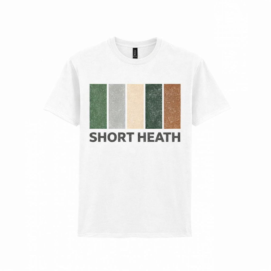 Short Heath - T-Shirt - Colour Block Design