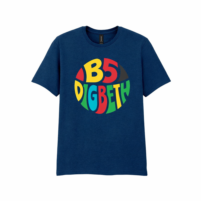 Digbeth - T-Shirt - Colour Burst Design