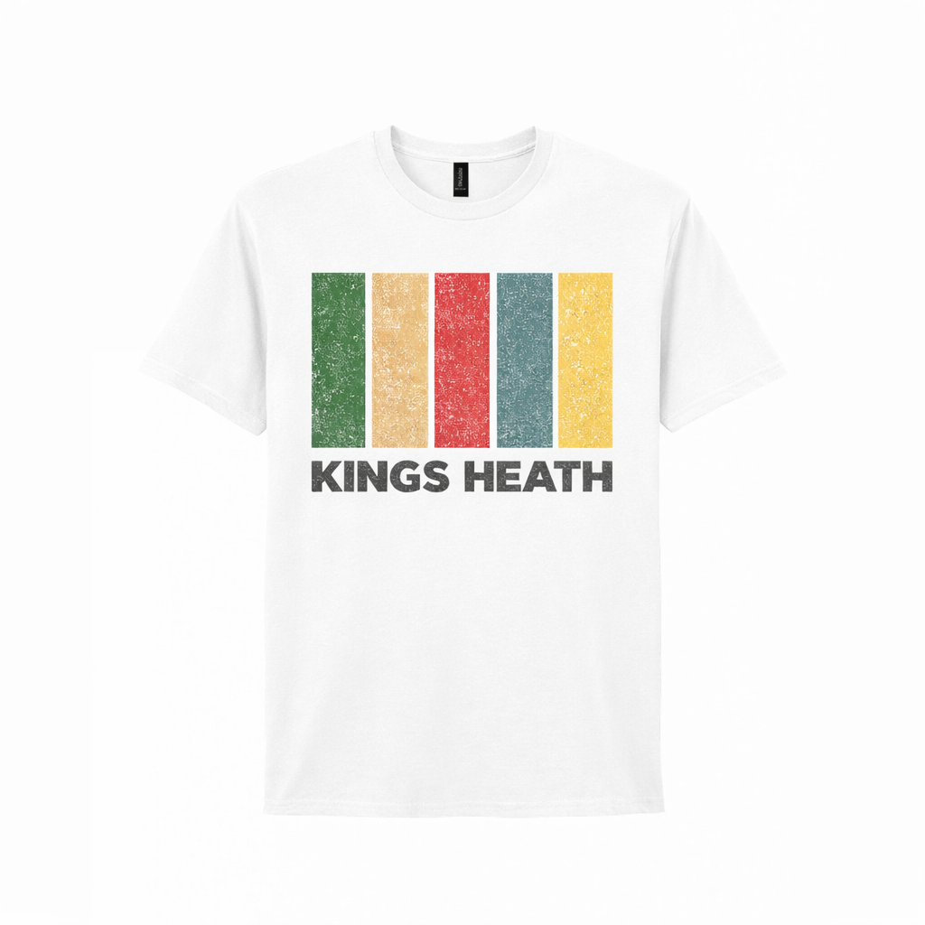 Kings Heath - T-Shirt - Colour Block Design