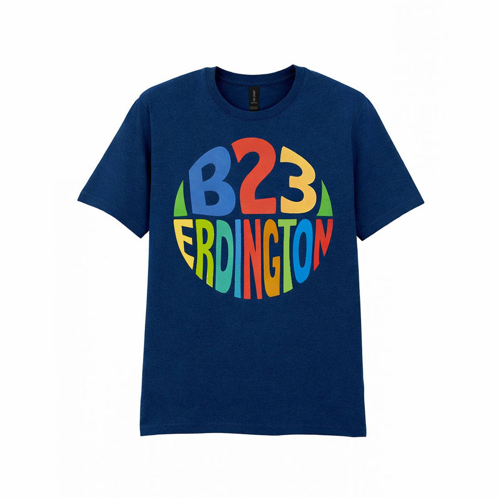 Erdington - T-Shirt - B23 Colour Burst Design
