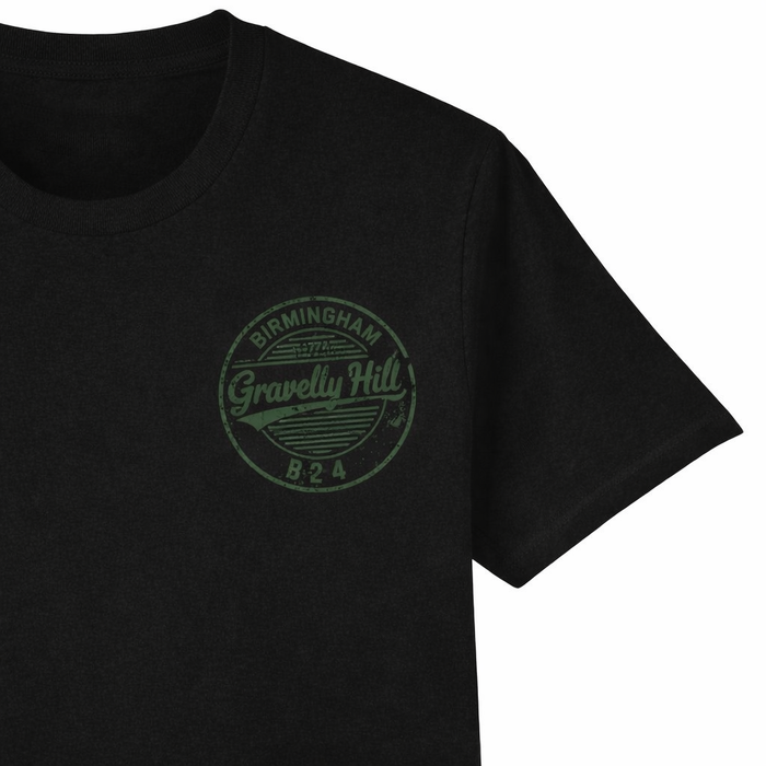 Gravelly Hill - T-Shirt - B24 Vintage Stamp Design