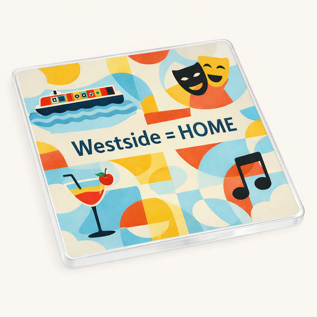 Westside - Coaster - Mid-Century Retro - Local Icons