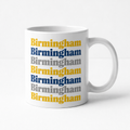 Birmingham - Mug - Retro Typography Design