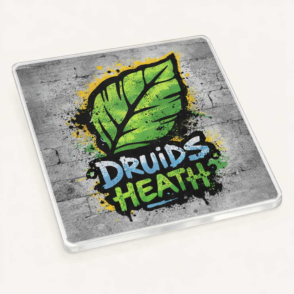 Druids Heath - Coaster - Urban Street Art - Leaf
