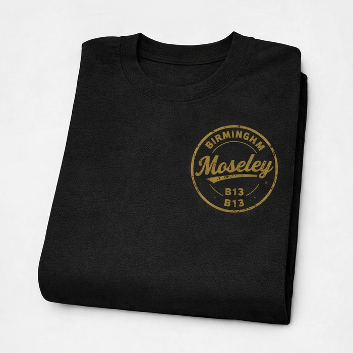 Moseley - T-Shirt - B13 Vintage Stamp Design
