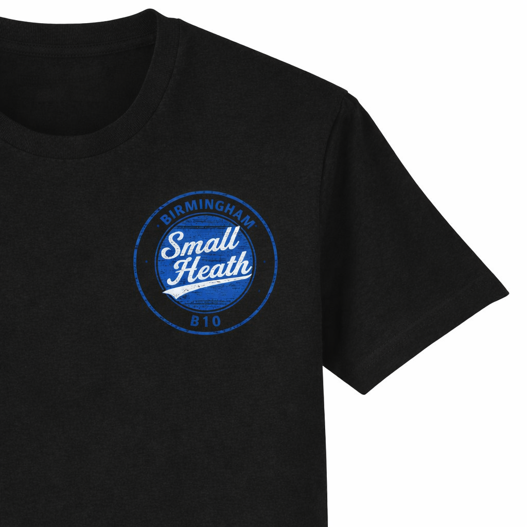 Small Heath - T-Shirt - B10 Vintage Stamp Design