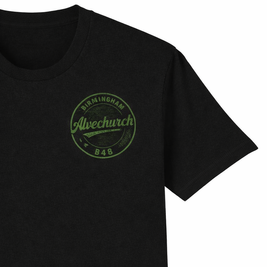 Alvechurch - T-Shirt - B48 Vintage Stamp Design