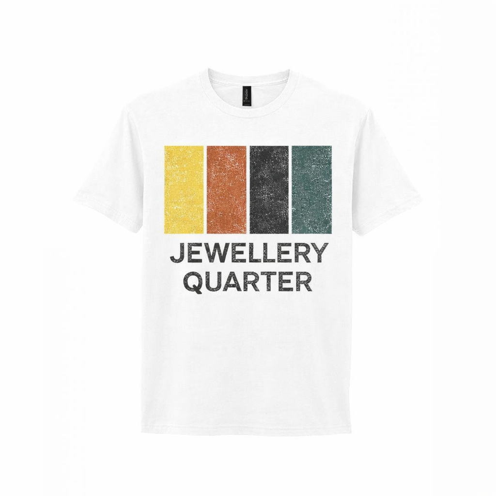 Jewellery Quarter - T-Shirt - Colour Block Design