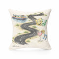 Westside - Cushion - Whimsical Illustrations Design