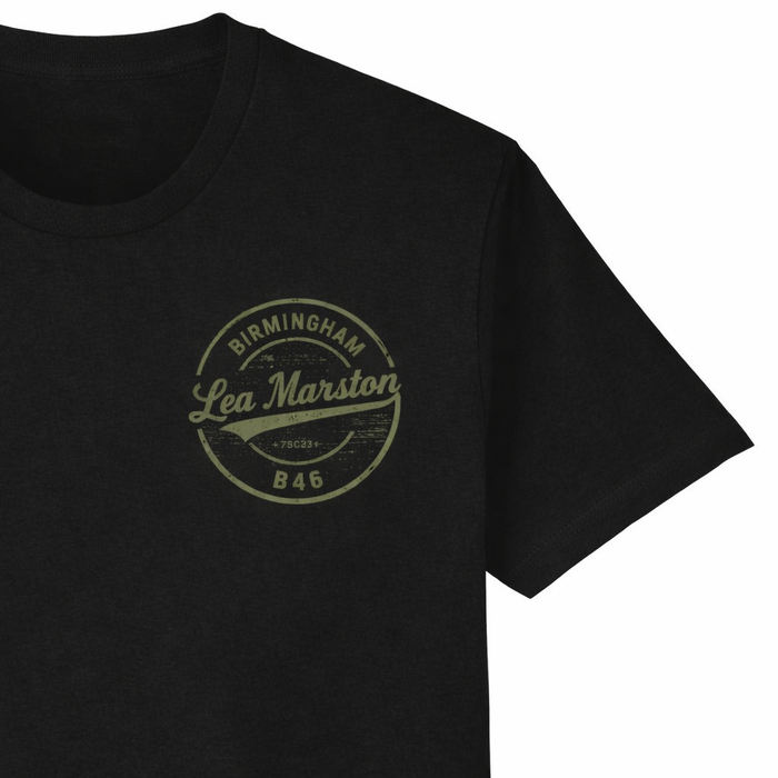 Lea Marston - T-Shirt - B46 Vintage Stamp Design