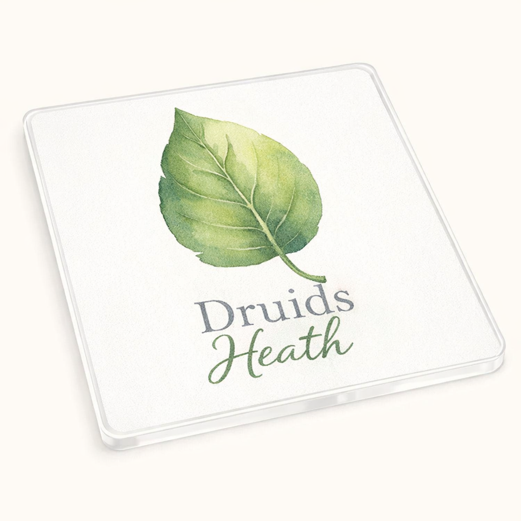 Druids Heath - Coaster - Soft Watercolours - Leaf