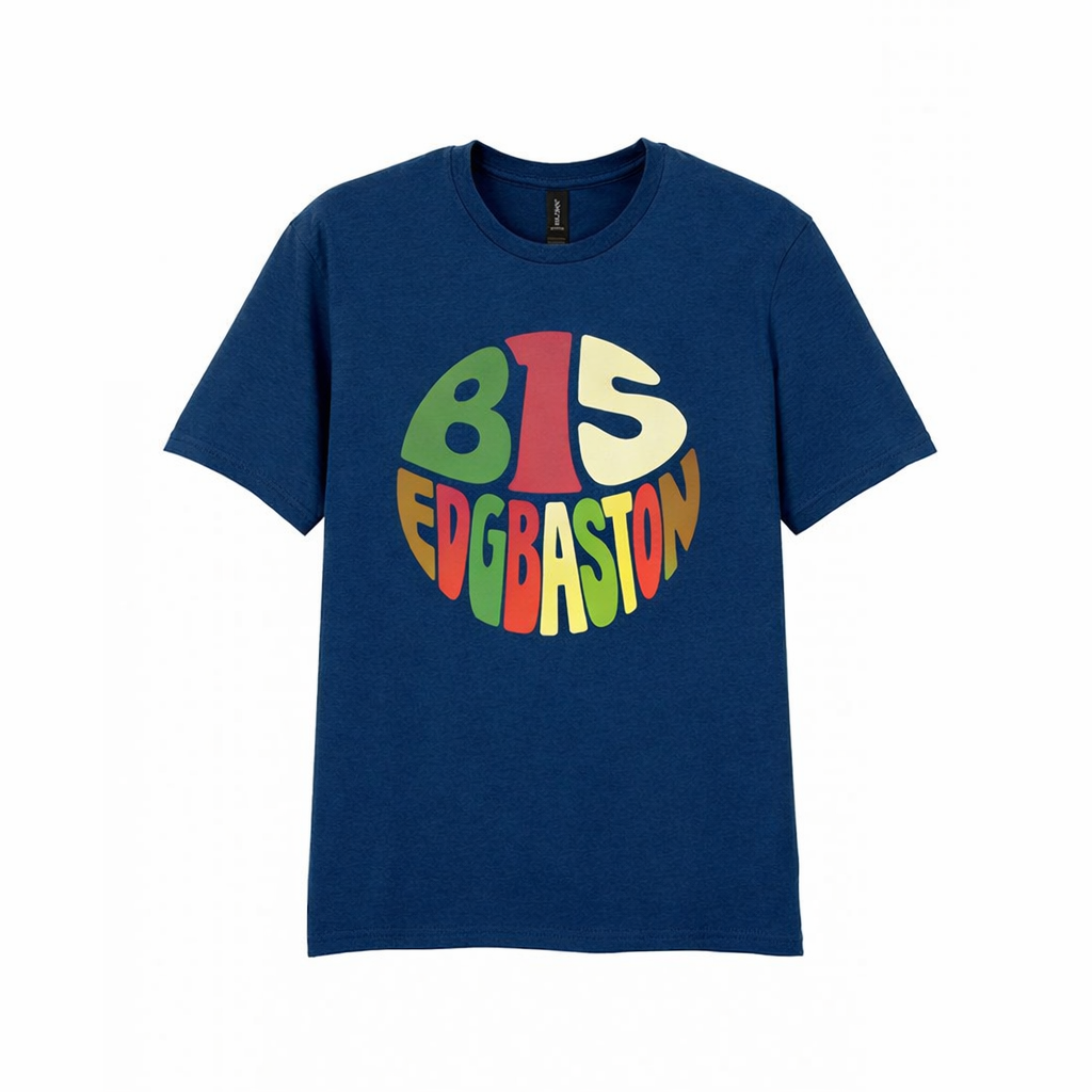 Edgbaston - T-Shirt - Colour Burst Design