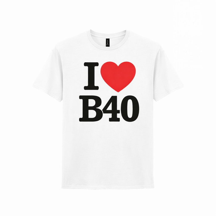 Bickenhill - T-Shirt - I Heart B40 Design