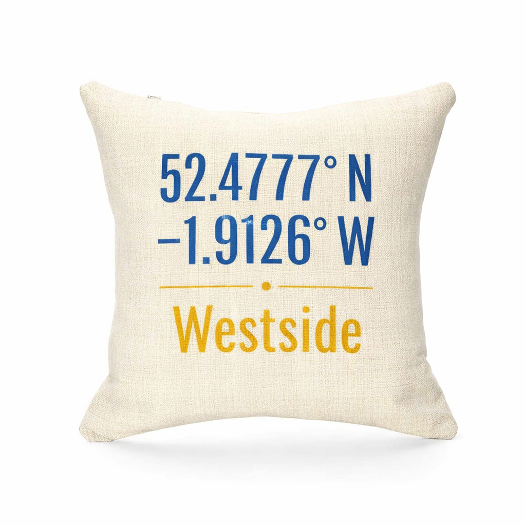 Westside - Cushion - Stylised Painting Design